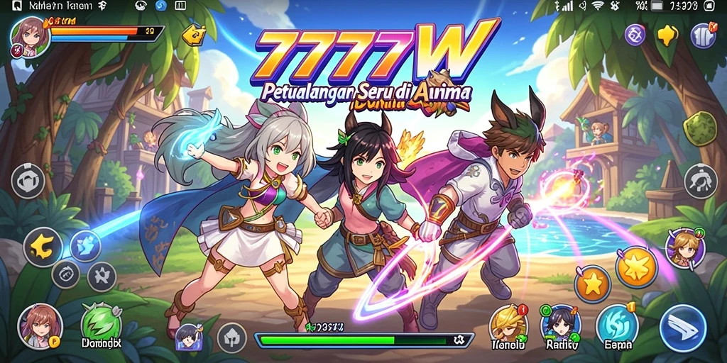 Gameplay seru dan grafis memukau di 7777W