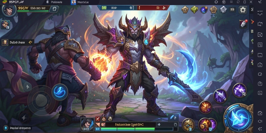 Tampilan gameplay menakjubkan di 95PGPLAY yang penuh aksi.