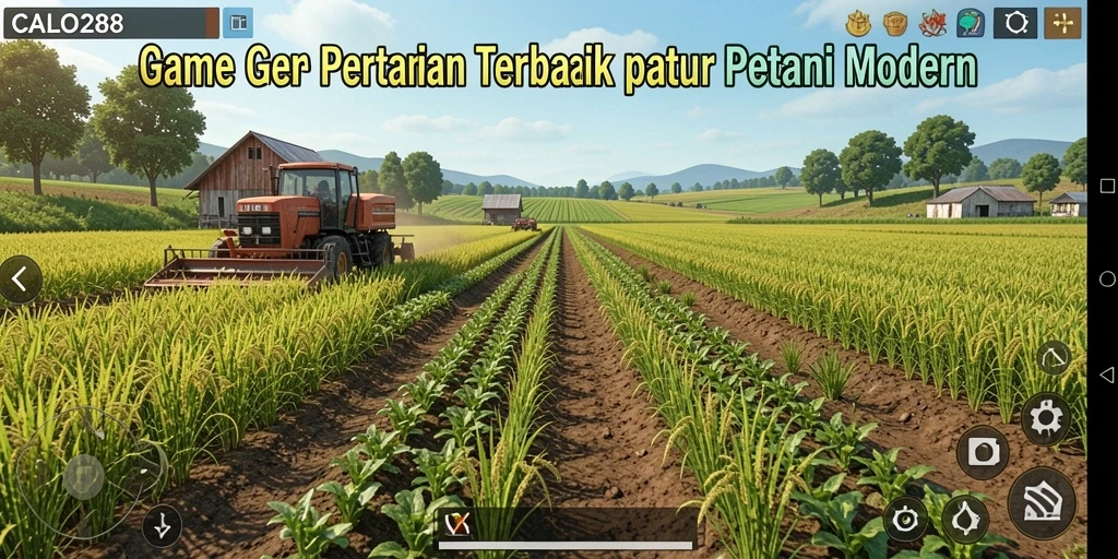 Tampilan menarik gameplay Farming di CALO288.