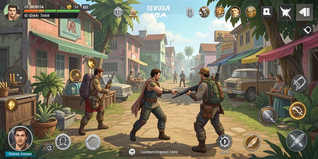 Tangkapan layar DEWANUSA menunjukkan gameplay yang seru dan interaktif.