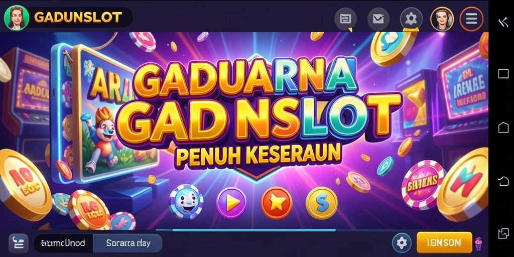 Tampilan menarik gameplay GADUNSLOT dengan slot yang beragam.