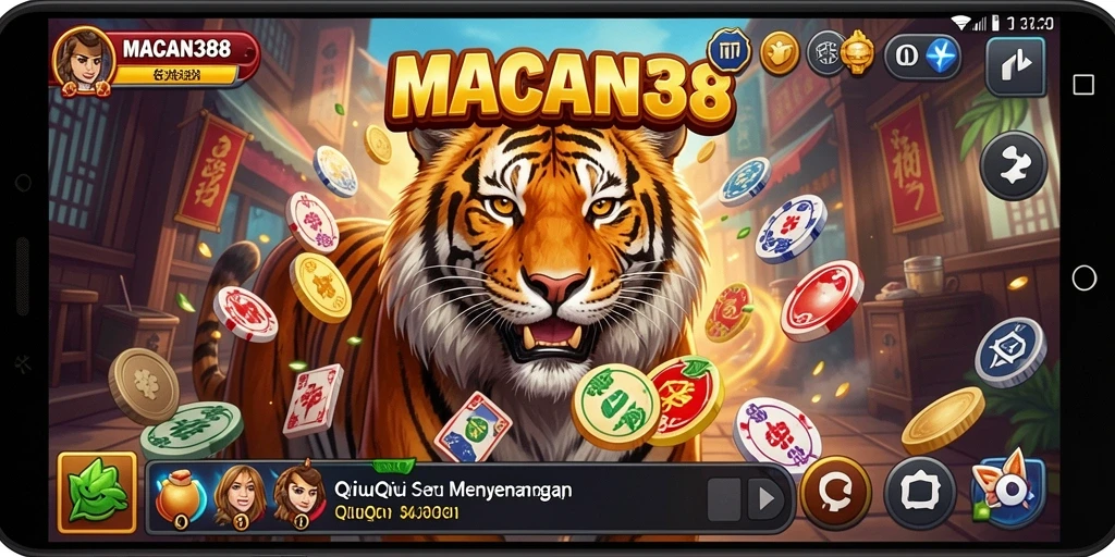 Screenshot gameplay MACAN388 dengan tampilan menarik di dalam permainan QiuQiu.