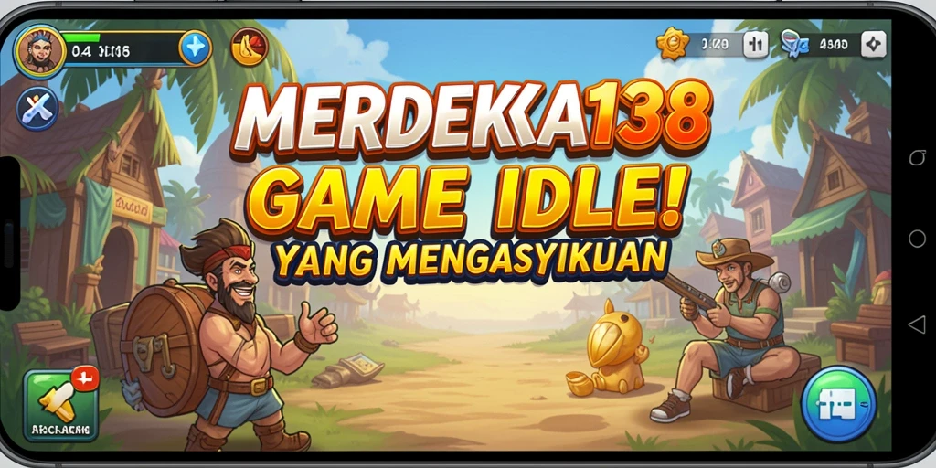 Tampilan menarik dari gameplay MERDEKA138 yang santai.