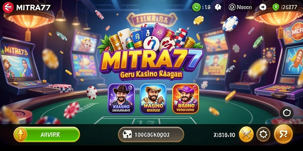 Tampilan menarik dari gameplay MITRA77 yang seru.