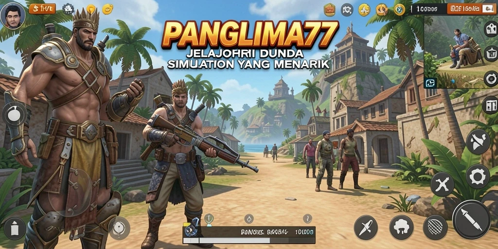Tampilan dari gameplay menarik dalam dunia simulation.