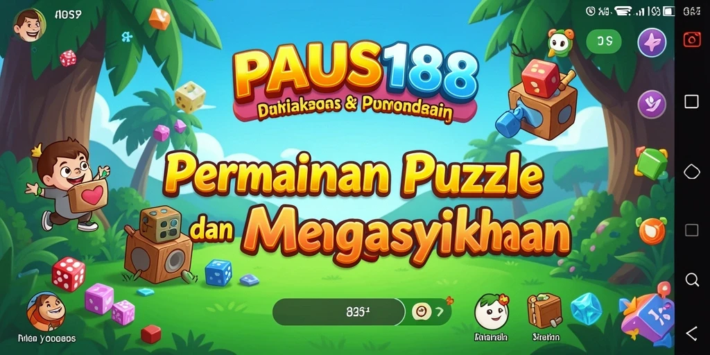 Tampilan gameplay PAUS188 dengan berbagai tingkat kesulitan menantang.