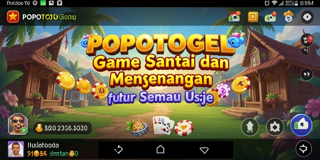 Gameplay seru dan warna-warni dari POPOTOGEL.